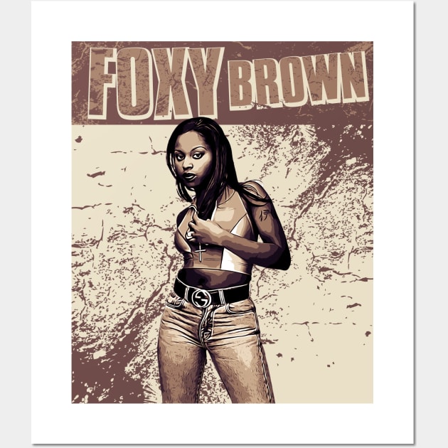 Foxy Brown Wall Art by Degiab